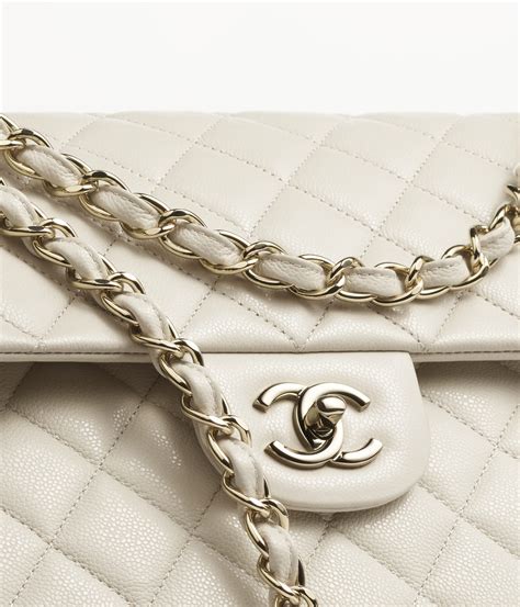 quanto costa la 58600 chanel|Large classic handbag, Grained shiny calfskin & gold.